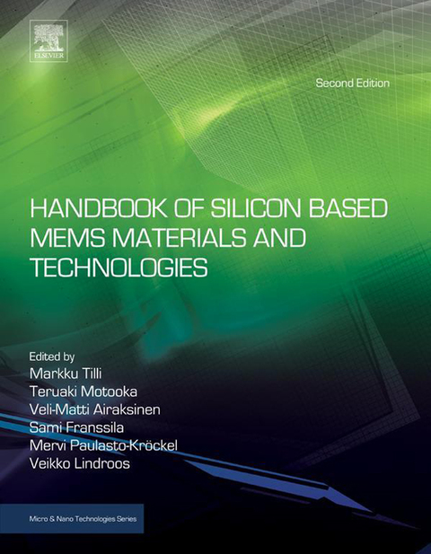 Cover image for book Handbook of Silicon Based MEMS Materials and Technologies
