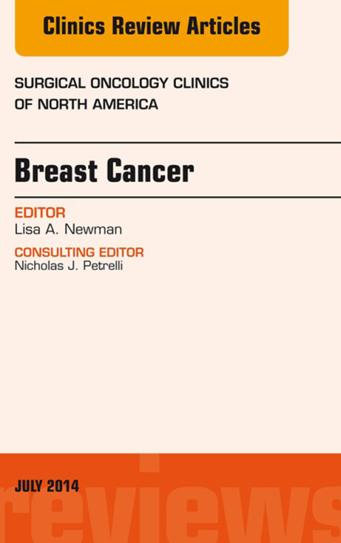 Cover image for book Breast Cancer, An Issue of Surgical Oncology Clinics of North America