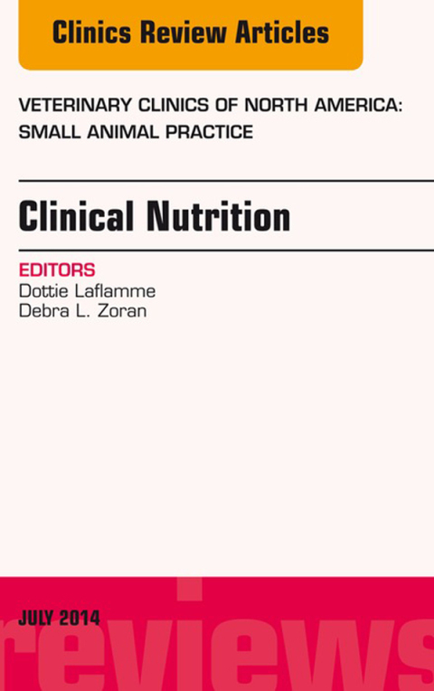 Cover image for book Nutrition, An Issue of Veterinary Clinics of North America: Small Animal Practice