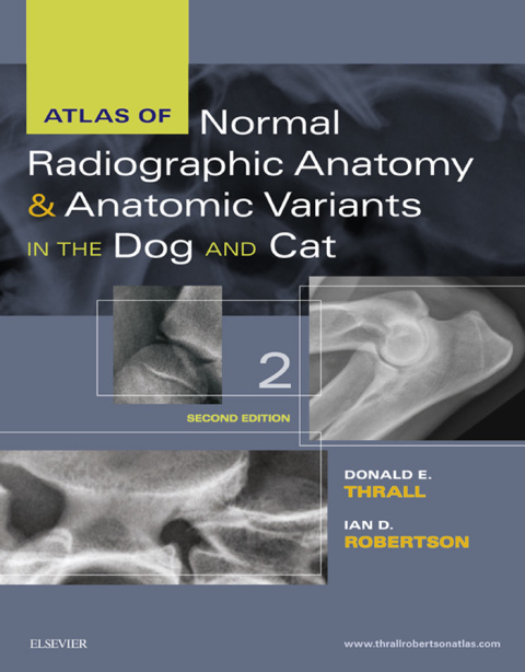 Cover image for book Atlas of Normal Radiographic Anatomy and Anatomic Variants in the Dog and Cat