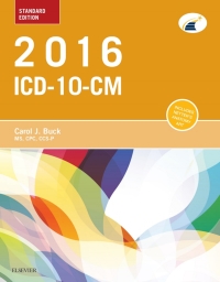 Cover image: 2016 ICD-10-CM Standard Edition 9781455774968