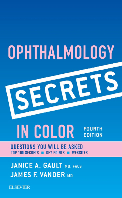 Cover image for book Ophthalmology Secrets in Color