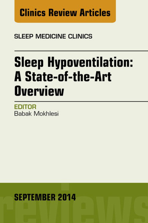 Cover image for book Sleep Hypoventilation: A State-of-the-Art Overview, An Issue of Sleep Medicine Clinics