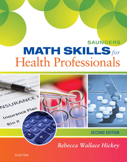Cover image for book Saunders Math Skills for Health Professionals
