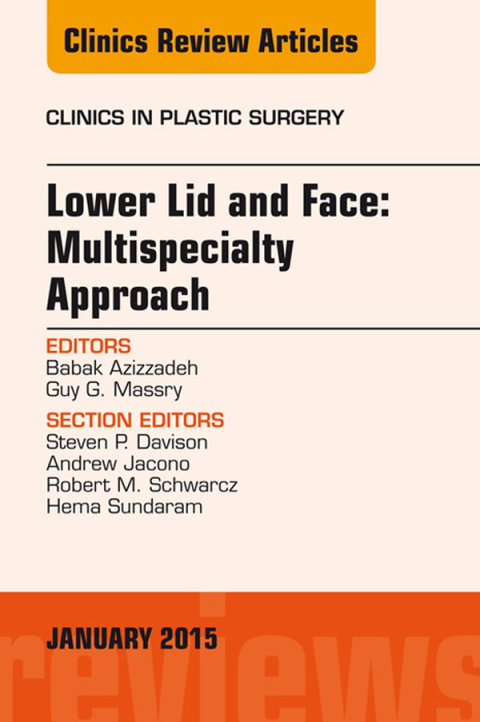 Cover image for book Lower Lid and Midface: Multispecialty Approach, An Issue of Clinics in Plastic Surgery
