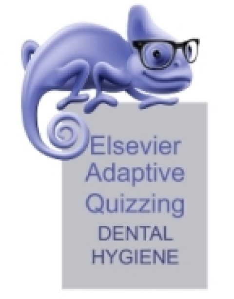 Cover image for book Elsevier Adaptive Quizzing for Dental Hygiene