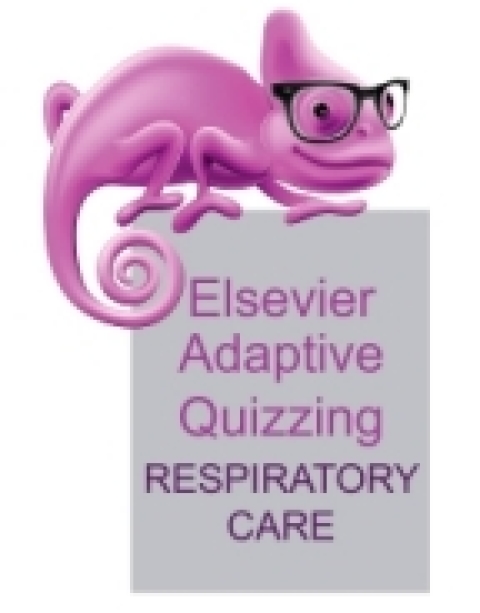 Cover image for book Elsevier Adaptive Quizzing for Respiratory Care