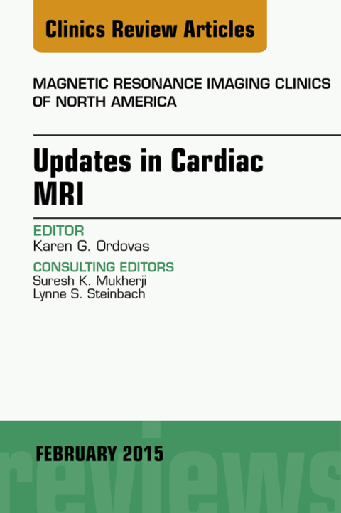 Cover image for book Updates in Cardiac MRI, An Issue of Magnetic Resonance Imaging Clinics of North America