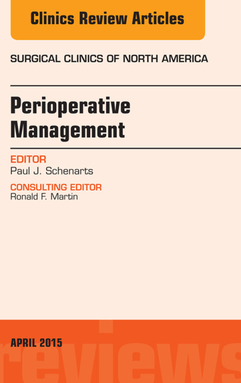 Cover image for book Perioperative Management, An Issue of Surgical Clinics of North America