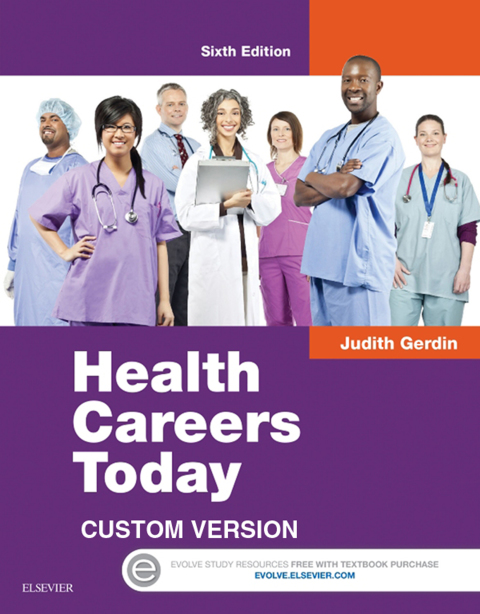 Cover image for book Health Careers Today - Custom