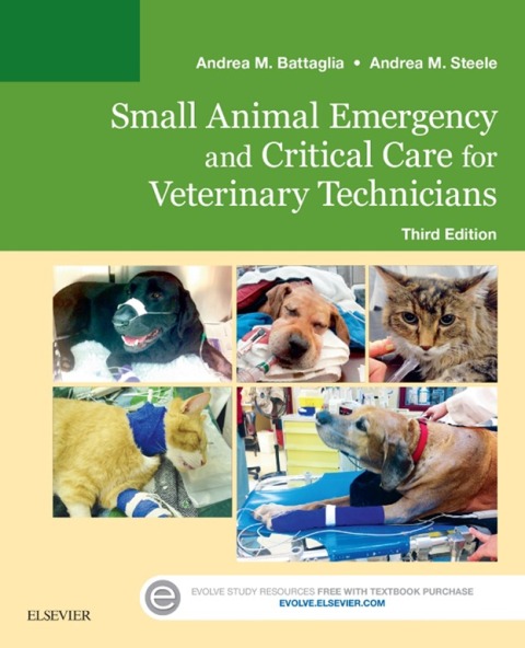Cover image for book Small Animal Emergency and Critical Care for Veterinary Technicians