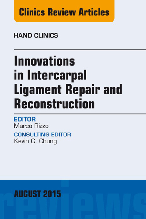 Cover image for book Innovations in Intercarpal Ligament Repair and Reconstruction