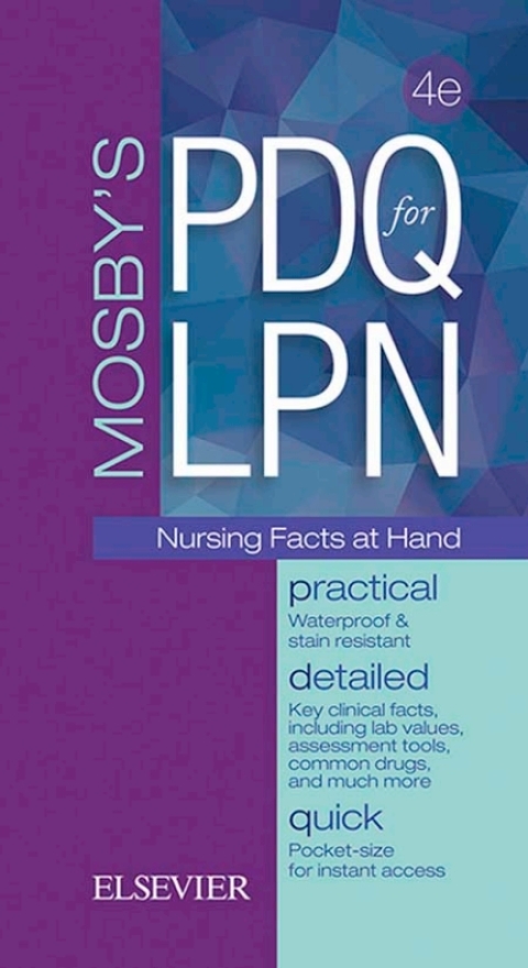 Cover image for book Mosby's PDQ for LPN