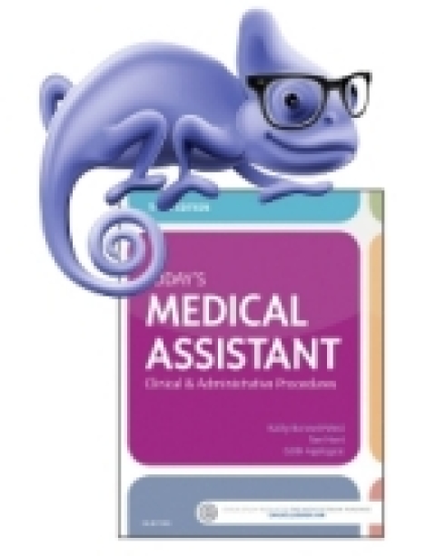 Cover image for book Elsevier Adaptive Quizzing for Today's Medical Assistant