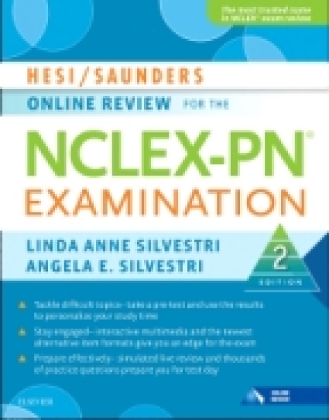 Cover image for book HESI/Saunders Online Review for the NCLEX-PN Examination (1 Year)