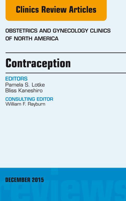 Cover image for book Contraception, An Issue of Obstetrics and Gynecology Clinics