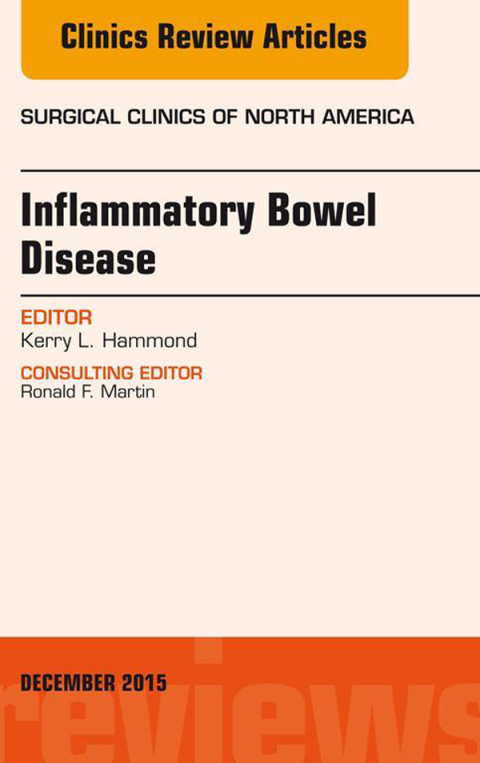Cover image for book Inflammatory Bowel Disease, An Issue of Surgical Clinics