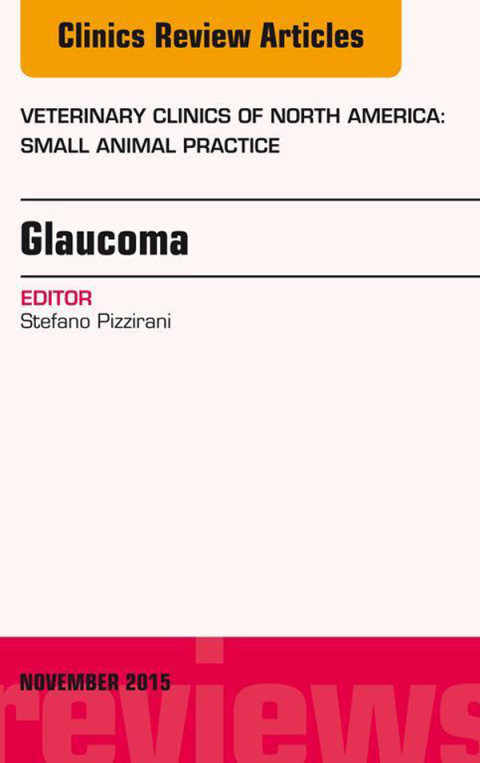 Cover image for book Glaucoma, An Issue of Veterinary Clinics of North America: Small Animal Practice 45-6