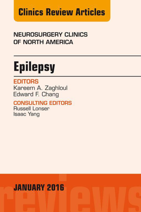 Cover image for book Epilepsy, An Issue of Neurosurgery Clinics of North America