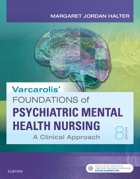 Cover image for book Varcarolis' Foundations of Psychiatric-Mental Health Nursing