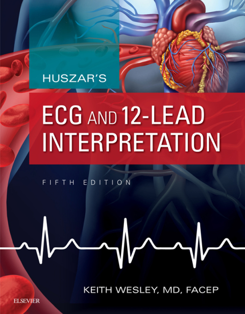 Cover image for book Huszar's ECG and 12-Lead Interpretation