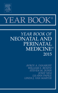 Cover image: Year Book of Neonatal and Perinatal Medicine 2015 9780323355476