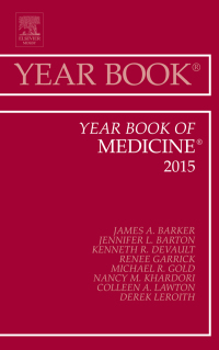 Titelbild: Year Book of Medicine 2015 9780323355469