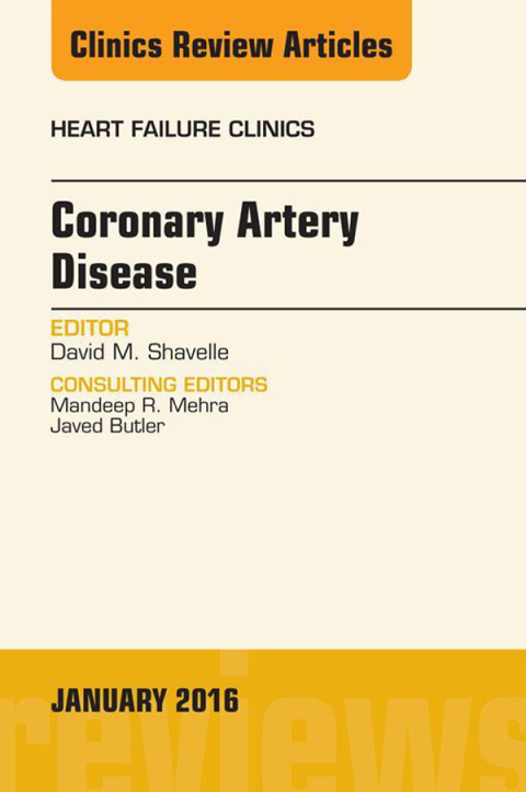 Cover image for book Coronary Artery Disease, An Issue of Heart Failure Clinics