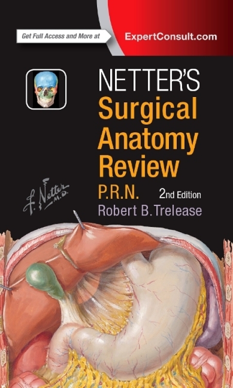 Cover image for book Netter's Surgical Anatomy Review P.R.N.