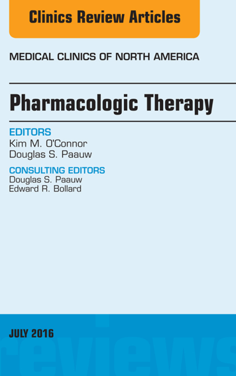 Cover image for book Pharmacologic Therapy, An Issue of Medical Clinics of North America