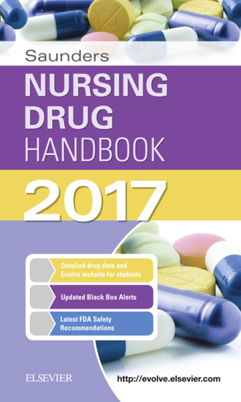 Cover image for book Saunders Nursing Drug Handbook 2017