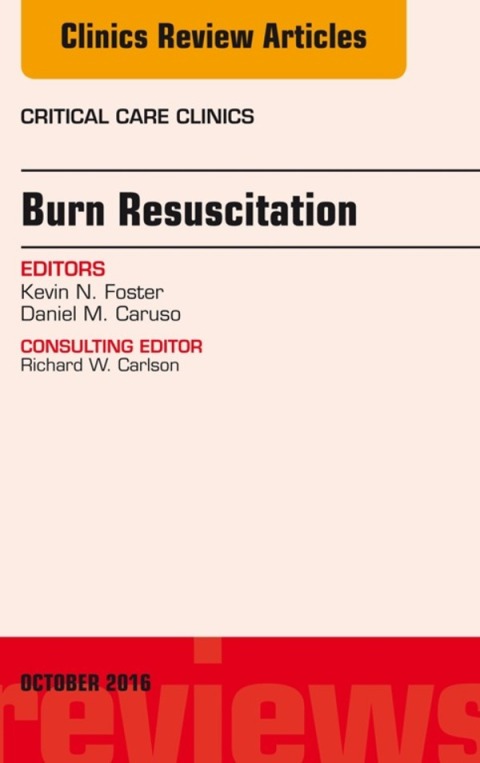 Cover image for book Burn Resuscitation, An Issue of Critical Care Clinics