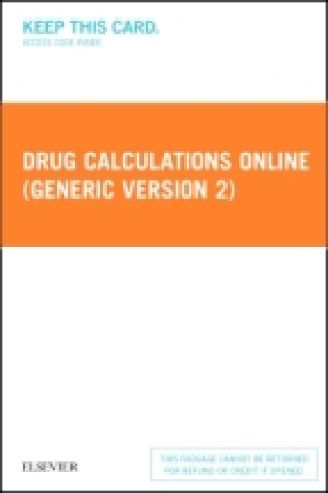 Cover image for book Drug Calculations Online (Generic Version 2)