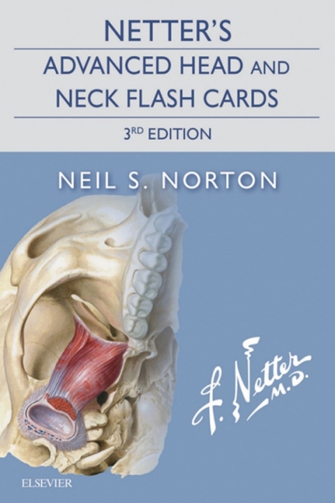 Netter's Advanced Head and Neck Flash Cards 
