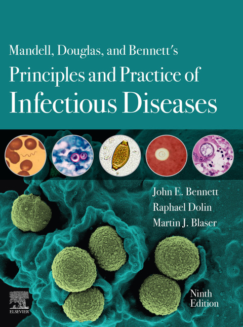 Cover image for book Mandell, Douglas, and Bennett's Principles and Practice of Infectious Diseases - Elsevier eBook on VitalSource