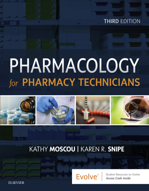 Cover image for book Pharmacology for Pharmacy Technicians - Elsevier eBook on VitalSource