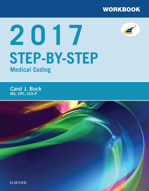 Cover image for book Workbook for Step-by-Step Medical Coding, 2017 Edition
