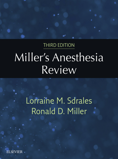 Cover image for book Miller's Anesthesia Review E-Book