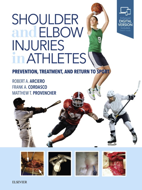 Cover image for book Shoulder and Elbow Injuries in Athletes