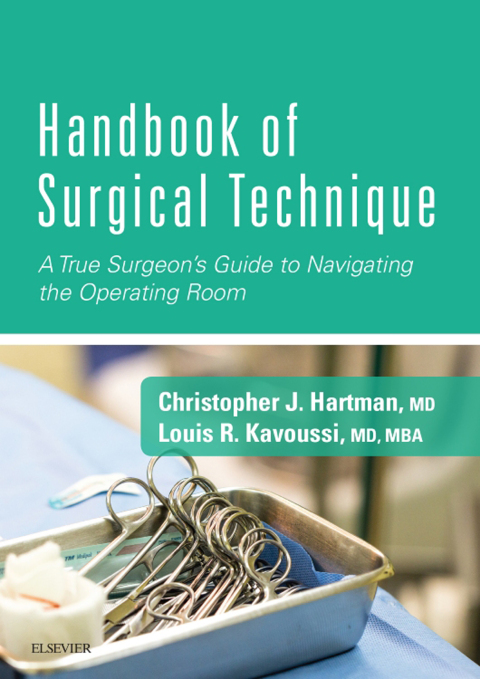 Cover image for book Handbook of Surgical Technique