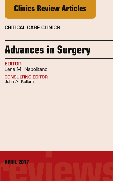 Cover image for book Advances in Surgery, An Issue of Critical Care Clinics