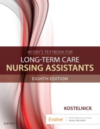 Titelbild: Mosby's Textbook for Long-Term Care Nursing Assistants 8th edition 9780323530736