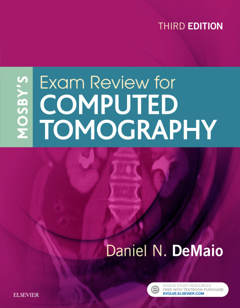 Cover image for book Mosby’s Exam Review for Computed Tomography