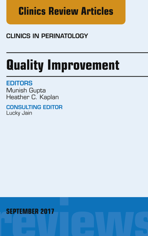 Cover image for book Quality Improvement, An Issue of Clinics in Perinatology
