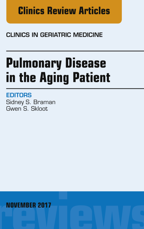 Cover image for book Pulmonary Disease in the Aging Patient, An Issue of Clinics in Geriatric Medicine