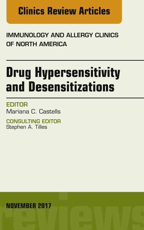 Cover image for book Drug Hypersensitivity and Desensitizations, An Issue of Immunology and Allergy Clinics of North America