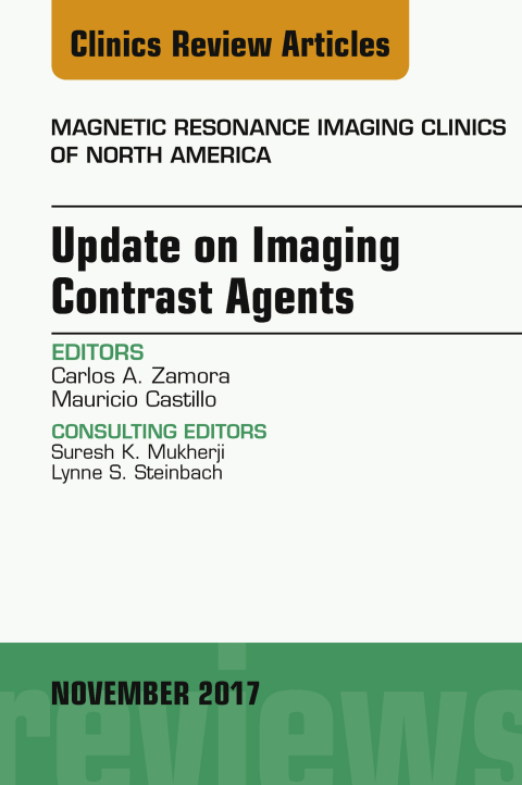Cover image for book Update on Imaging Contrast Agents, An Issue of Magnetic Resonance Imaging Clinics of North America