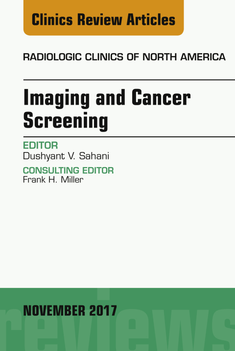 Cover image for book Imaging and Cancer Screening, An Issue of Radiologic Clinics of North America