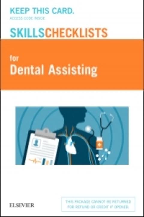 Cover image for book Elsevier's Skills Checklists for Dental Assisting