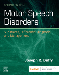 Cover image: Motor Speech Disorders 4th edition 9780323530545